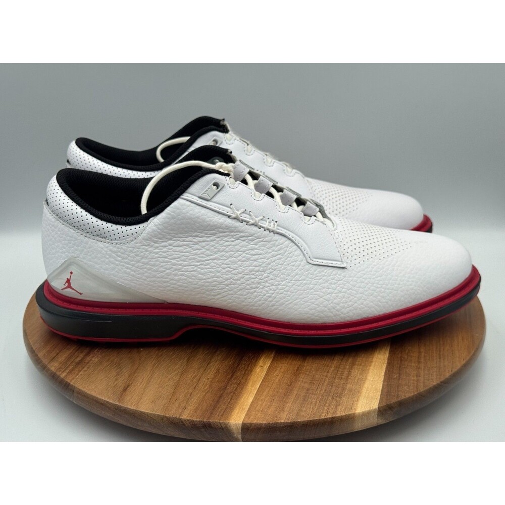 NIKE AIR JORDAN ADG 5 Men’s Size 11 Golf Shoes White Varsity Red FQ6642-103 NEW